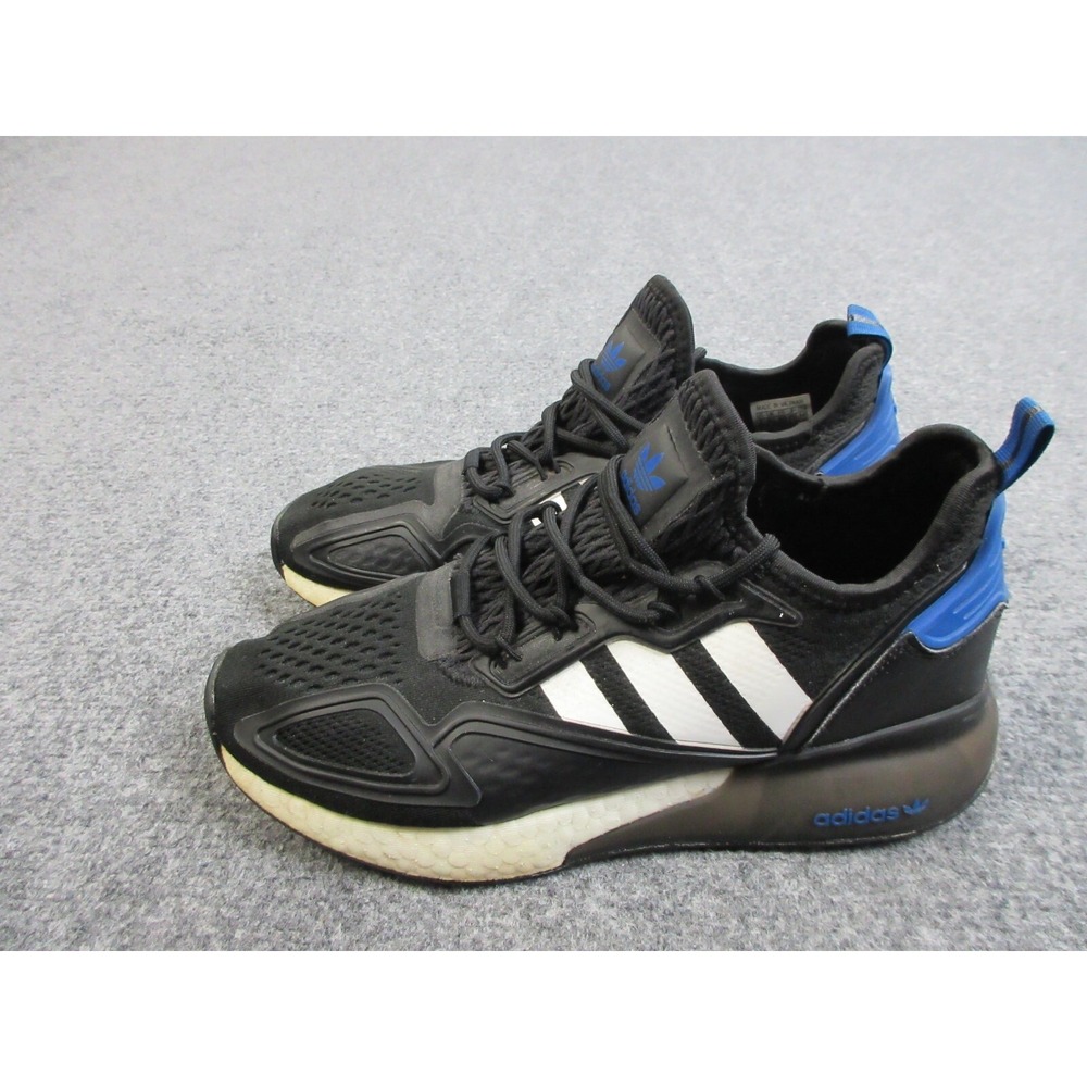 Adidas Originals Zx 2K‎ Boost Shoes Boys Size 7 Black Juniors Sneakers FY1707 - Picture 3 of 13